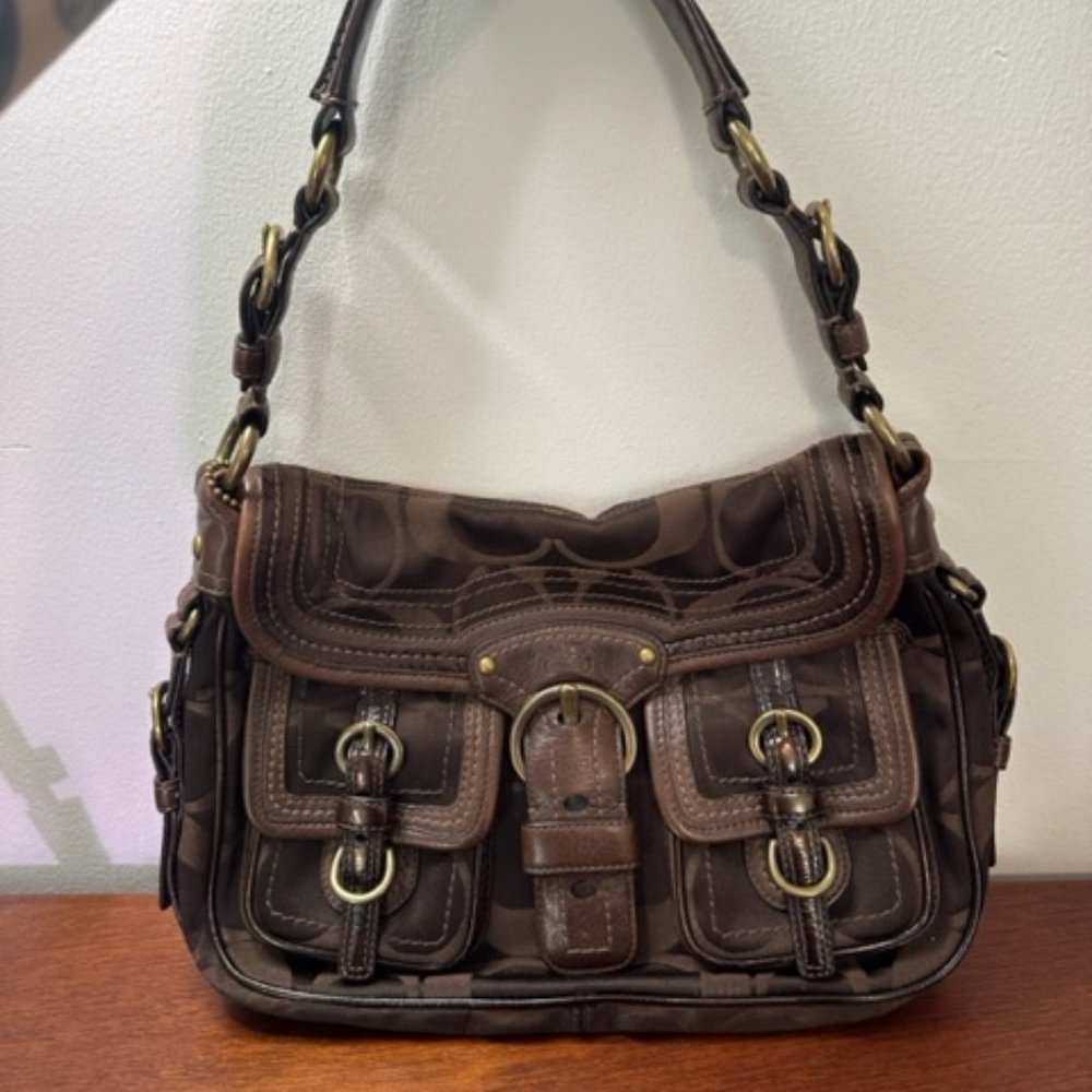 Coach Legacy 65th Anniversary Brown Shoulder Bag